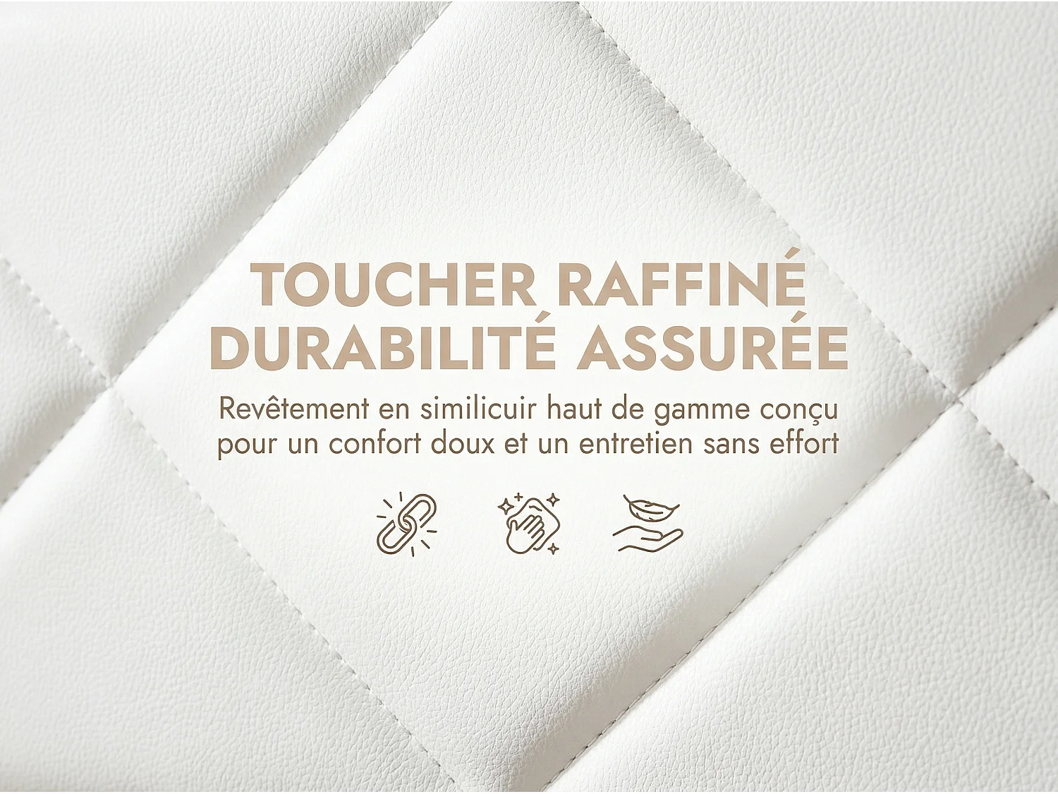 Lit coffre avec LED et USB, lit rembourré cuir, tête de lit avec rangement, design moderne, 140x200 / 160x200