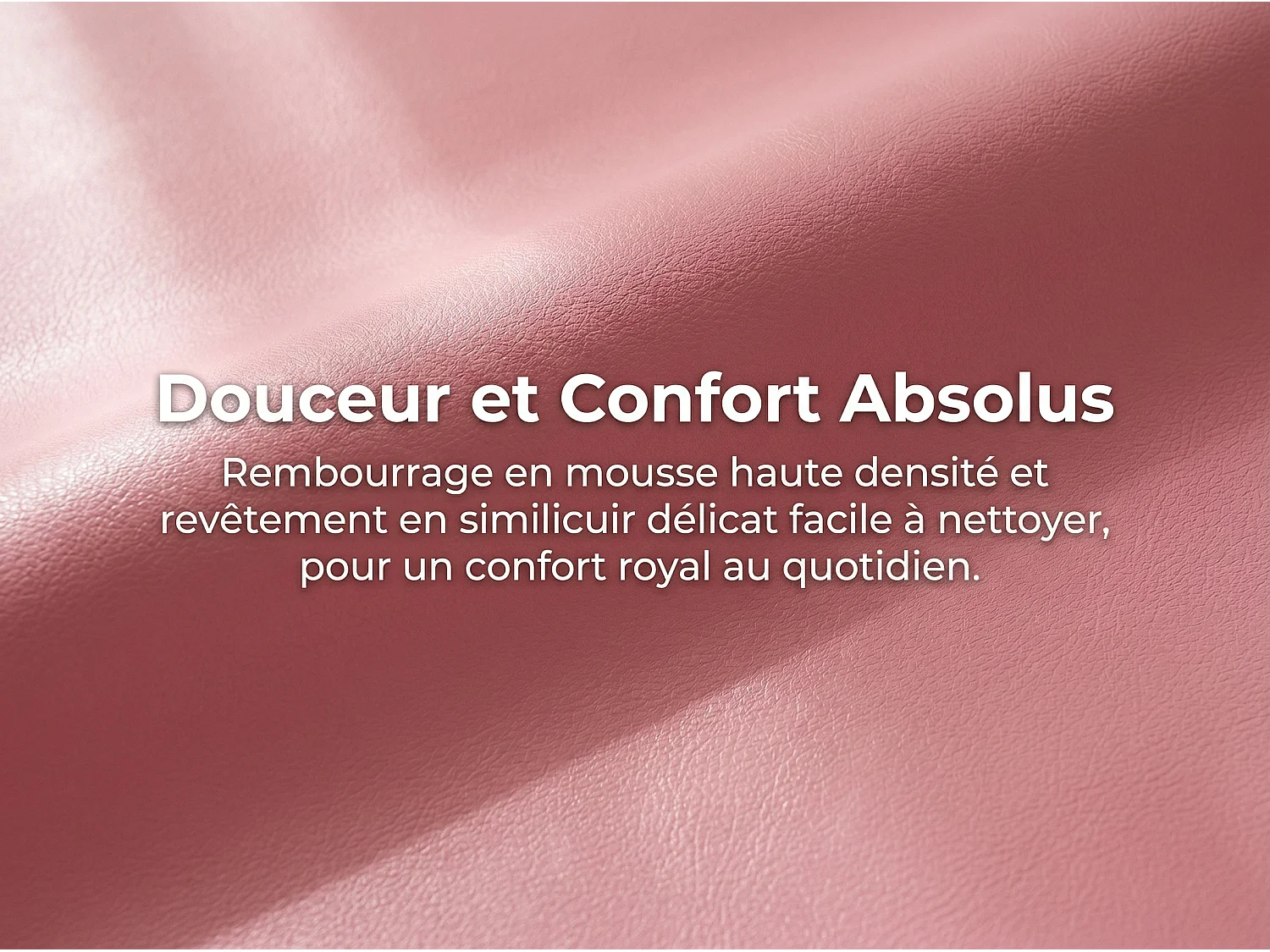 Lit enfant 140x200 cm - Rose - LED intégrée - Lit rembourré velours - Tête de lit étoile - Sommier à lattes