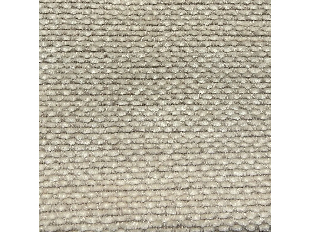 Canapé d'angle convertible réversible 3 places tissu chenille avec coffre de rangement beige - Theo