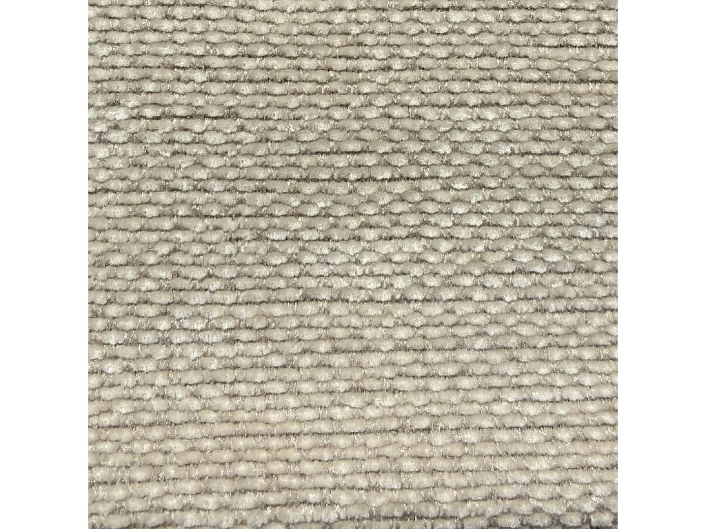 Canapé d'angle convertible 3 places réversible avec coffre en tissu chenille beige THEO