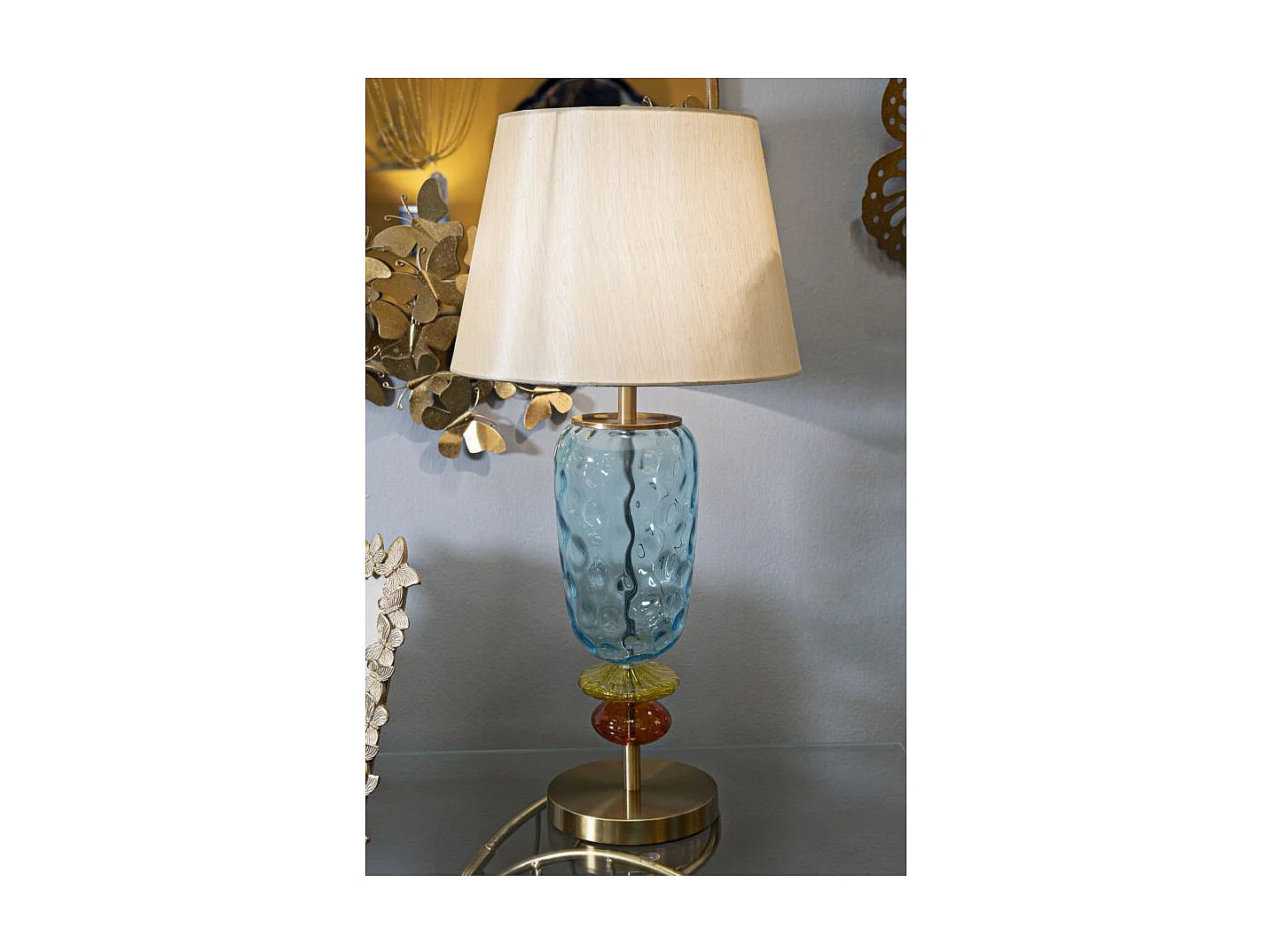 Lampe à Poser Design "Colorful" 73cm Multicolore