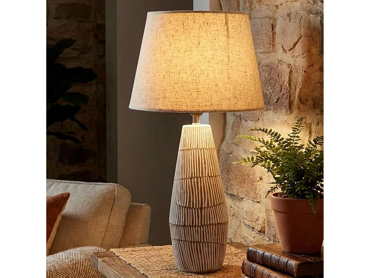Lampe à Poser "Hanoi" 69cm Naturel
