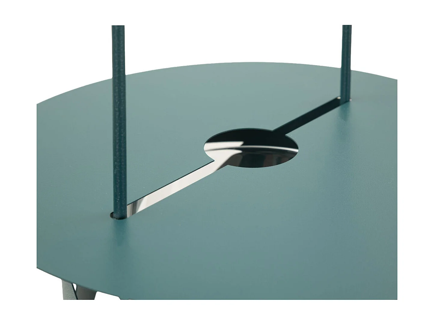 Lanterne en Métal "Twist Saturn" 43cm Bleu