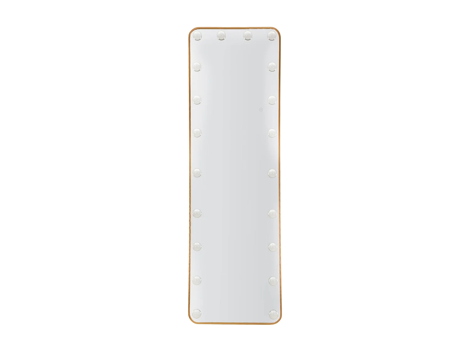 Miroir sur pied Hollywood avec éclairage LED, 50 x 45 x 160 cm