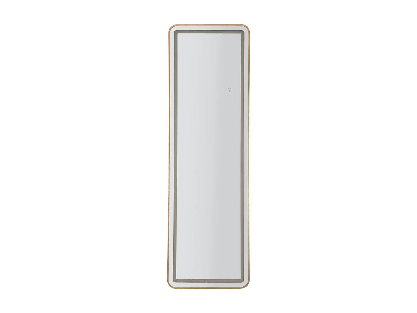 Miroir sur Pied LED "Simple" 160cm Or