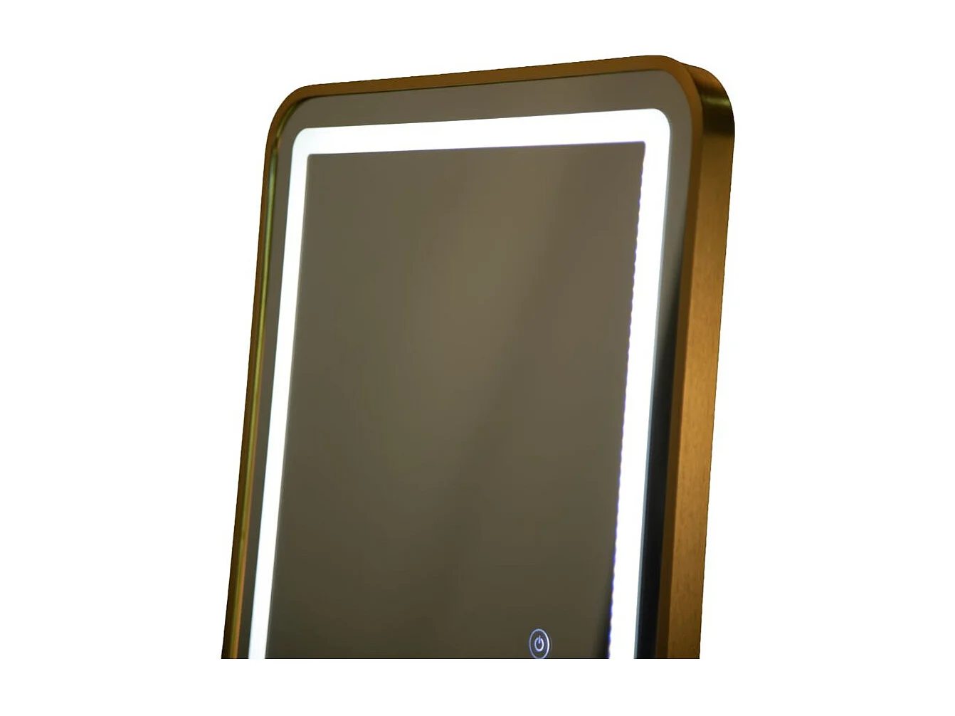 Miroir sur Pied LED "Simple" 160cm Or