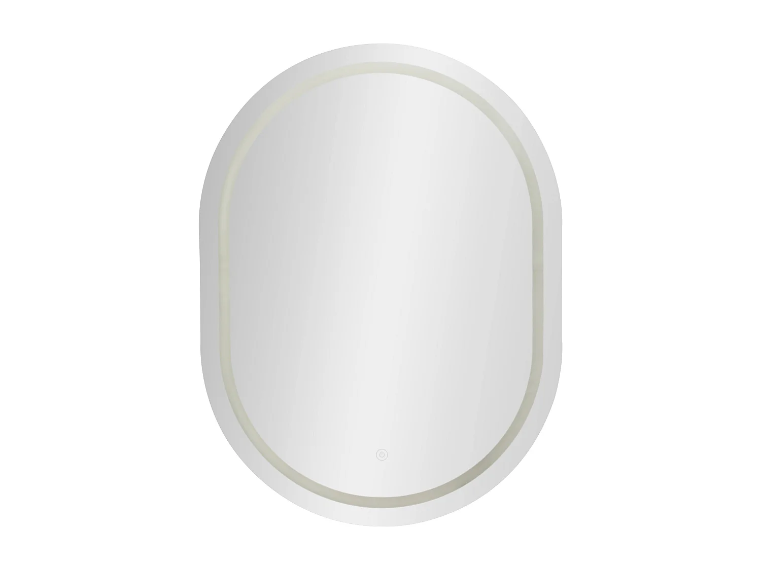 Wandspiegel met LED-verlichting 60x3,5x80 cm