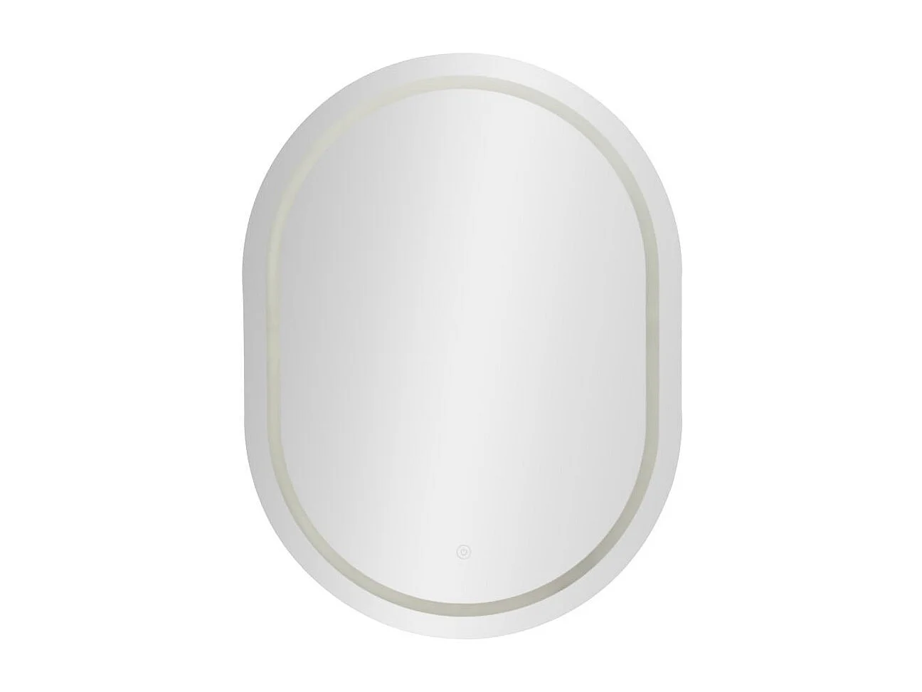 Wandspiegel met LED-verlichting 60x3,5x80 cm