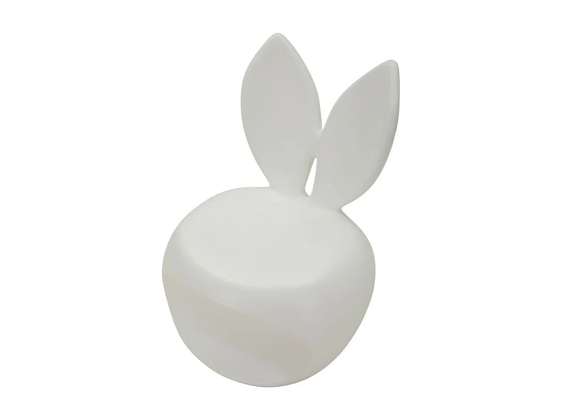 Chaise bunny blanche cm 57x55x79 (hauteur d'assise cm 39)