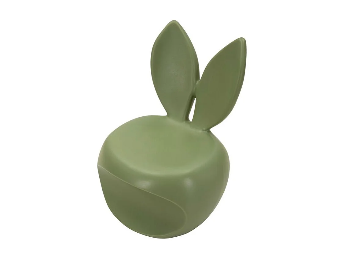 Chaise bunny verte cm 57x55x79 (hauteur d'assise cm 39)