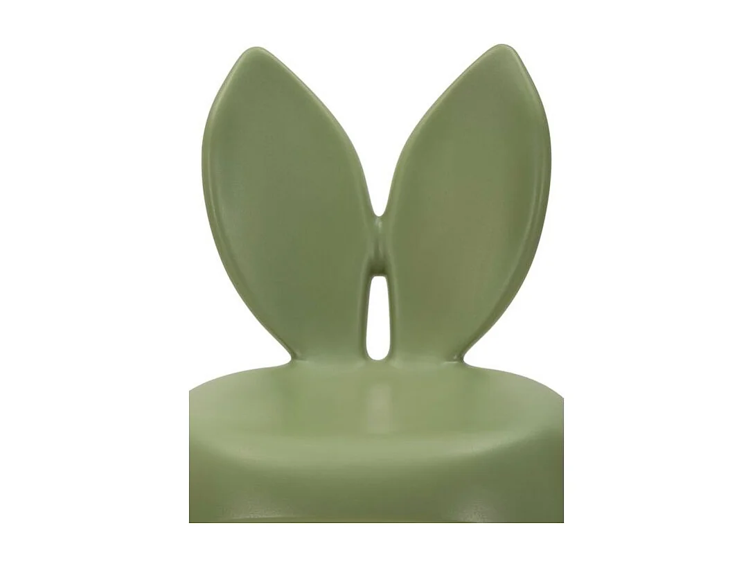 Chaise bunny verte cm 57x55x79 (hauteur d'assise cm 39)