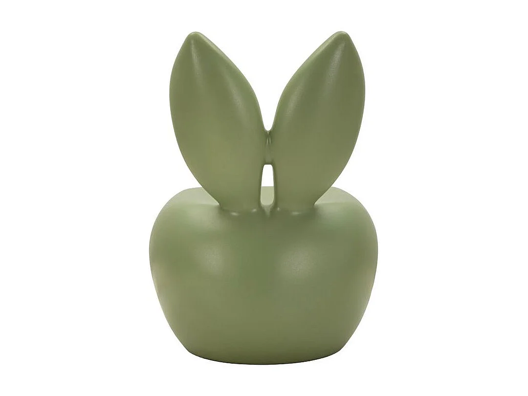 Chaise bunny verte cm 57x55x79 (hauteur d'assise cm 39)