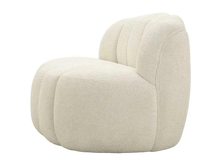 Canapé 2 places Ball blanc design sculptural lumineux