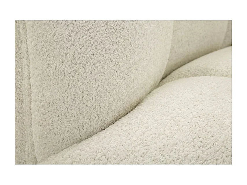 Canapé 2 places Ball blanc design sculptural lumineux