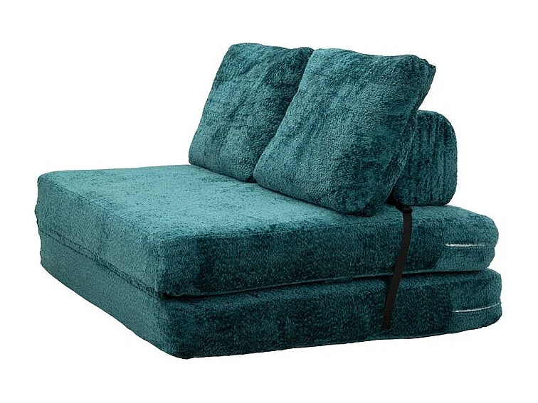 Canapé lit Faster Teal design fonctionnel bleu pétrole