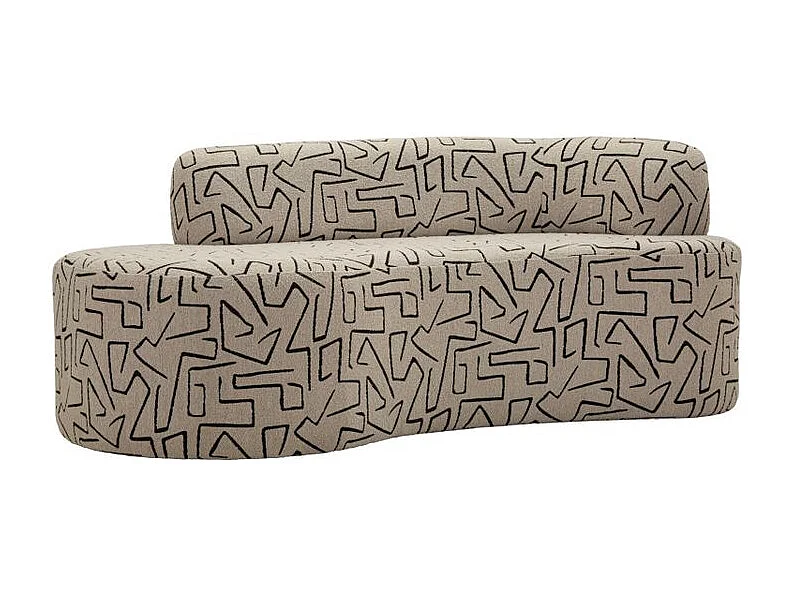 Canapé Nairobi design moderne et artistique 3 places