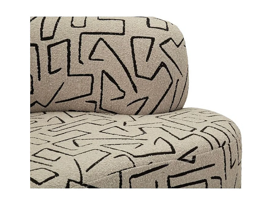 Canapé Nairobi design moderne et artistique 3 places