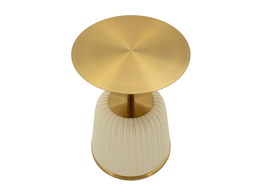 Table d'appoint egle blanche ø 40x55