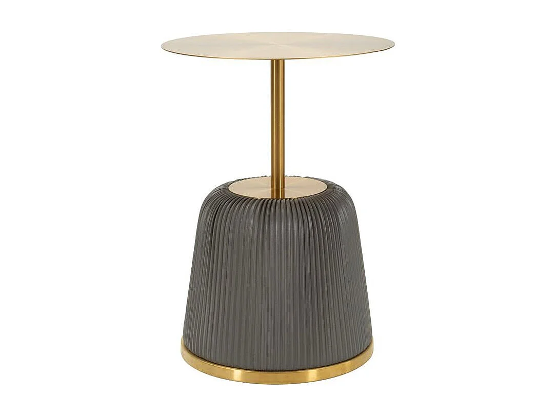 Table d'appoint egle grise ø 40x55