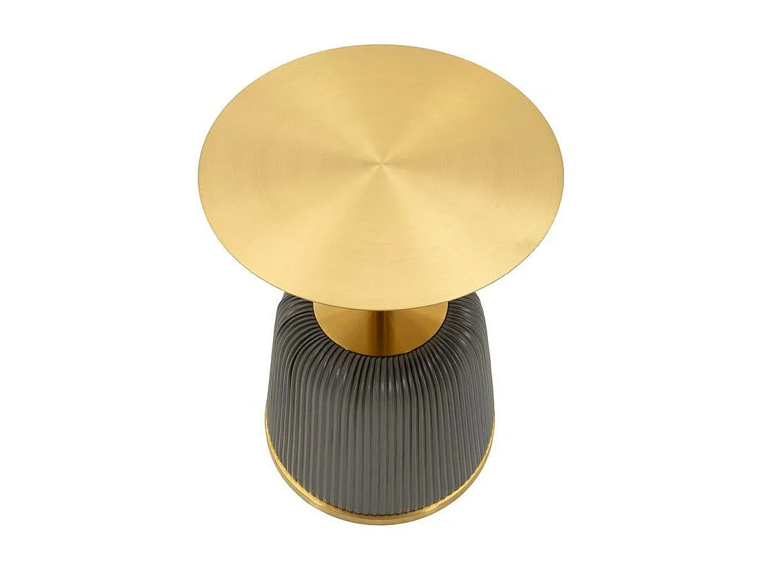 Table d'appoint egle grise ø 40x55