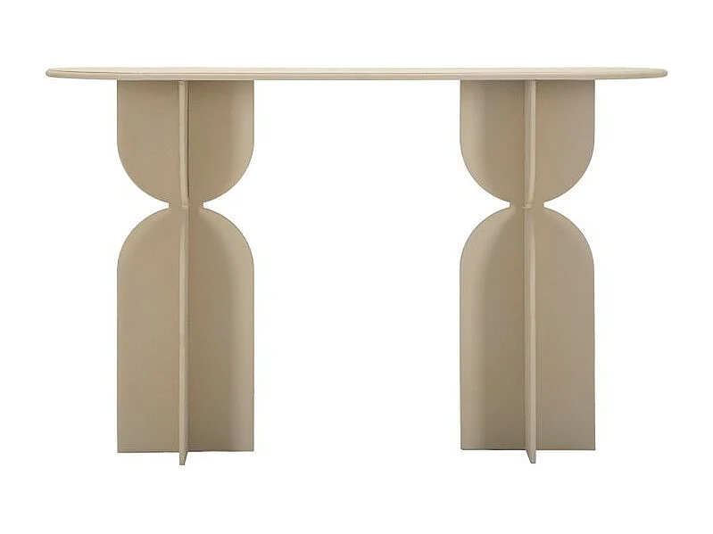 Console Dune design sculptural moderne finition neutre