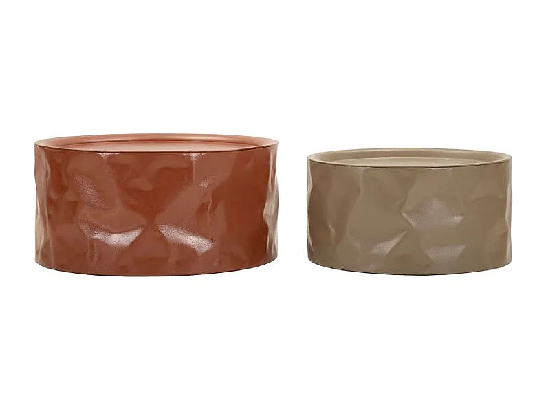 Norimberga 2-delige salontafelset, ø 62 x 30 cm - 51 x 26 cm