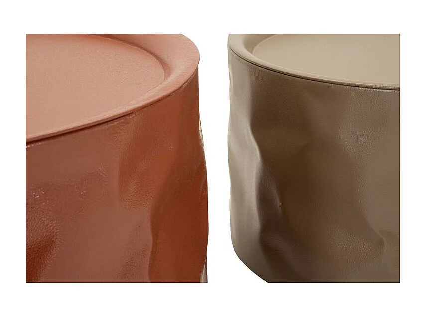 Norimberga 2-delige salontafelset, ø 62 x 30 cm - 51 x 26 cm