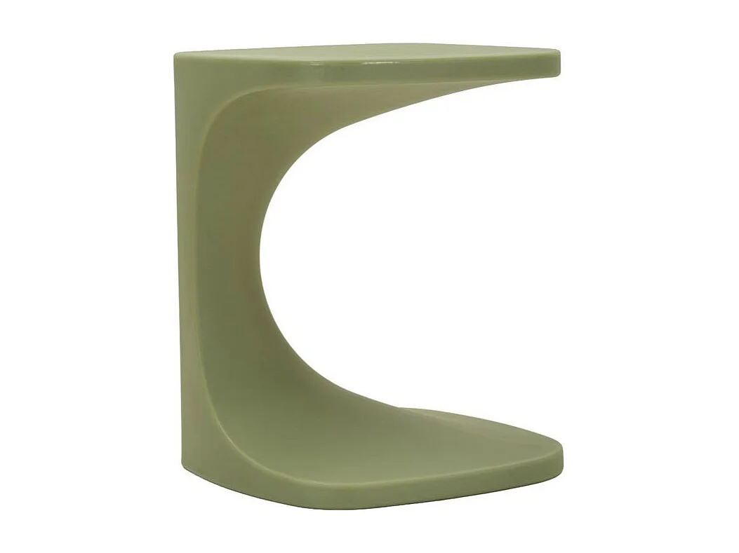 Ibiza groene bijzettafel 42 x 42 x 52 cm