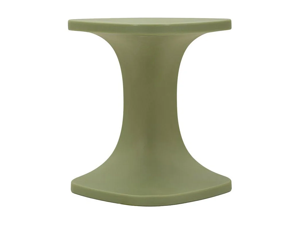 Ibiza groene bijzettafel 42 x 42 x 52 cm