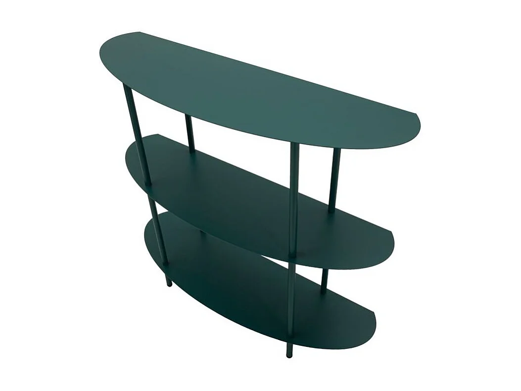 Console Saturn bleu ottanio design compact moderne