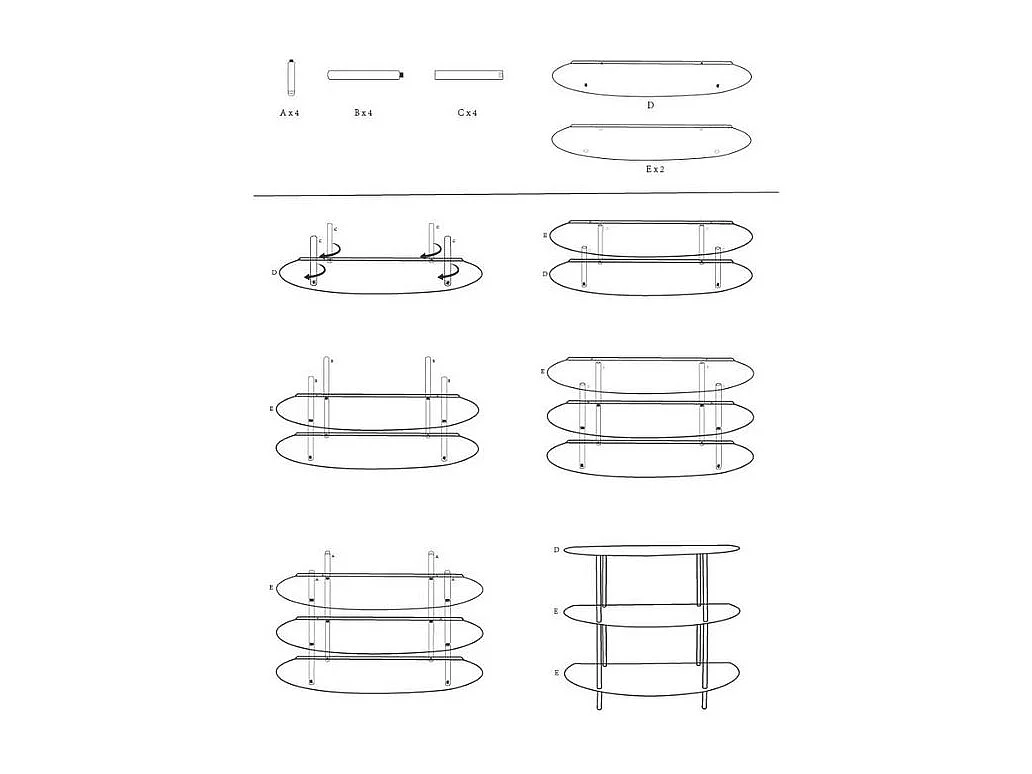 Console Saturn bleu ottanio design compact moderne