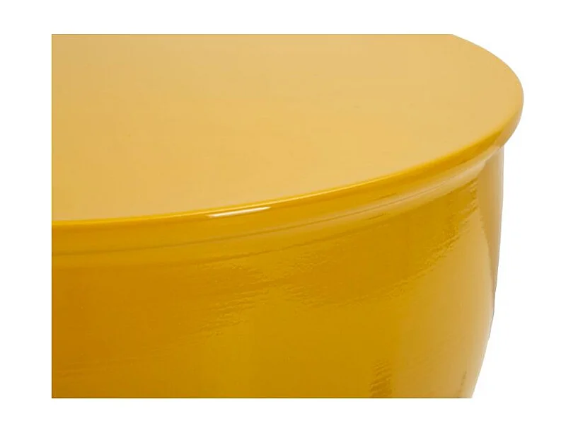 Table d'appoint yao moutarde ø 31x46