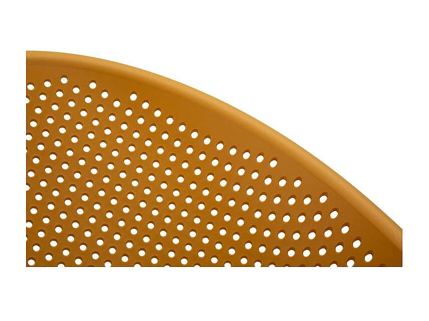 Chaise roching moutarde ibiza cm 66x88x80 (hauteur d'assise cm 38)