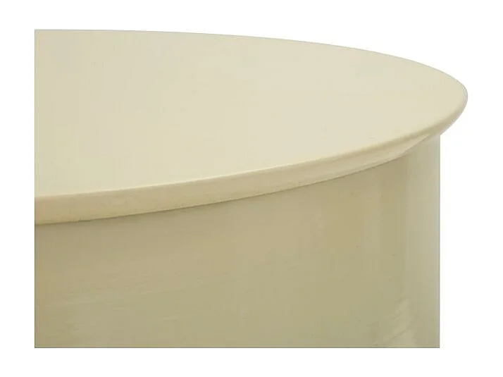 Table d'appoint oyi crème cm ø 31 x 46