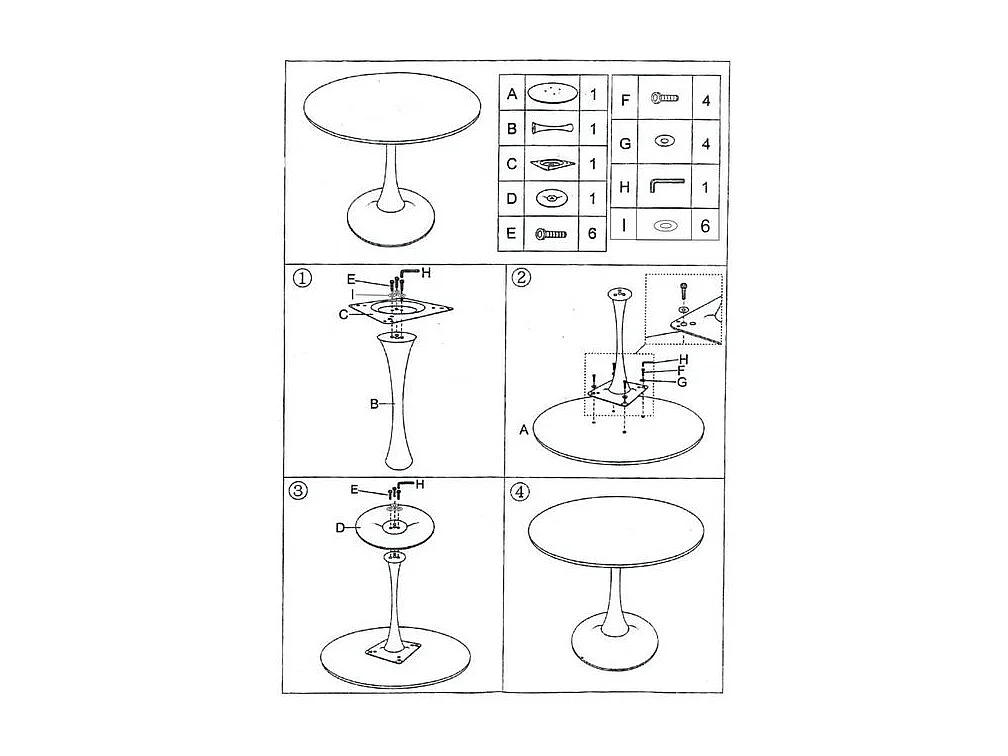 Table de bar Alaska verte design moderne élancé