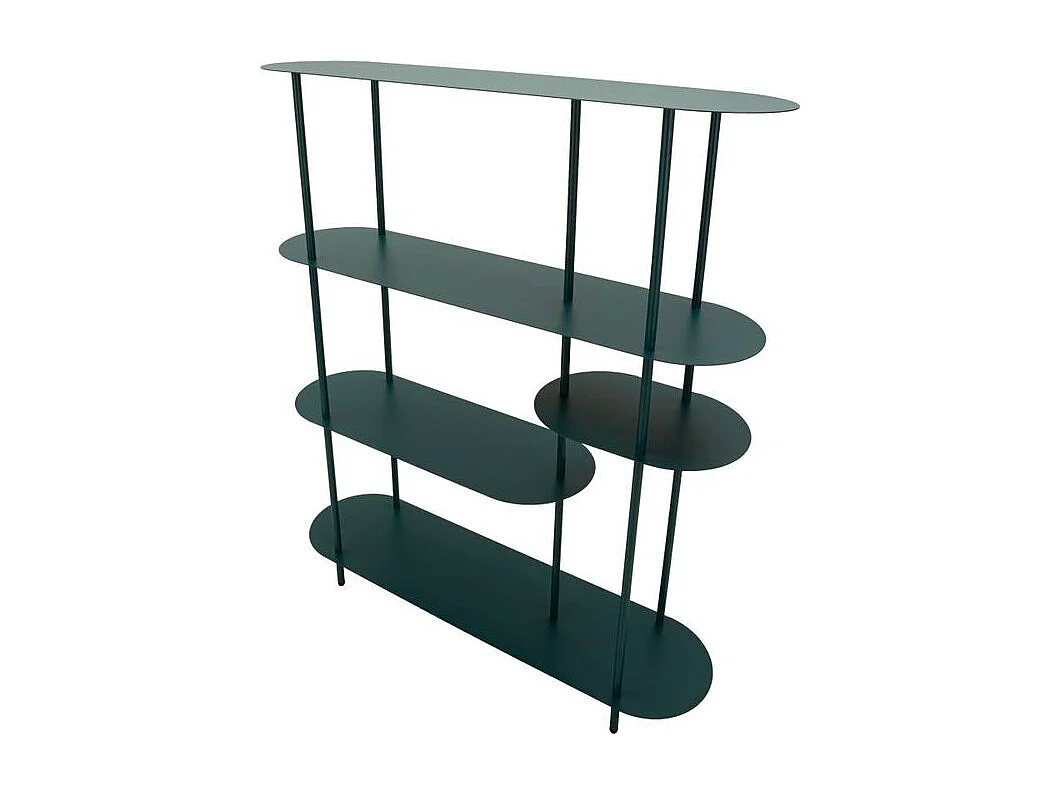 Étagère Saturn bleu turquoise design moderne aérien