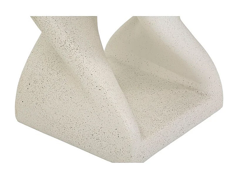 Z-vormige bijzettafel, modern compact ontwerp, geschikt voor binnen- en buitengebruik.