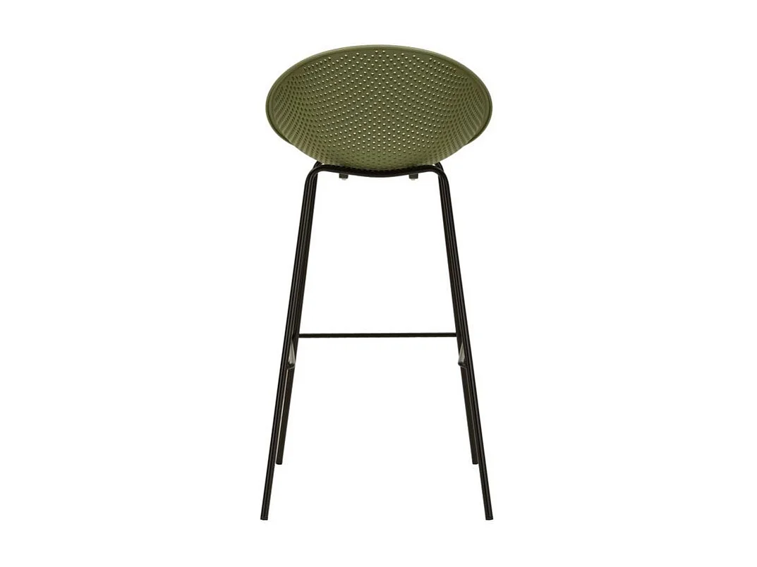 Lot de 2 tabourets de bar Ibiza vert