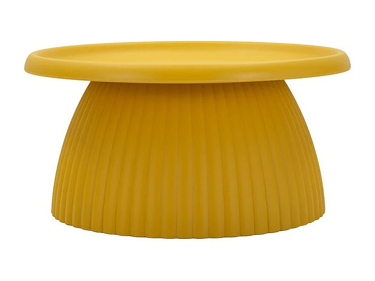 Table basse geax moutarde cm ø 70x35