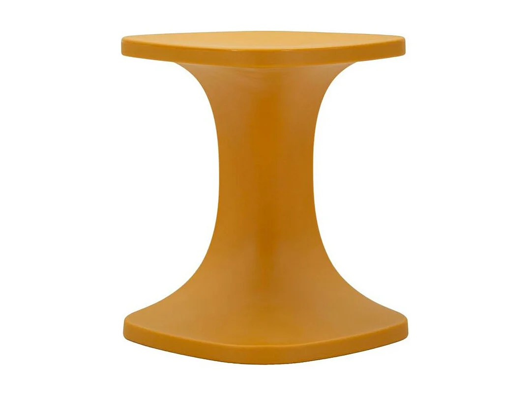 Table d'appoint ibiza moutarde 42 x 42x52