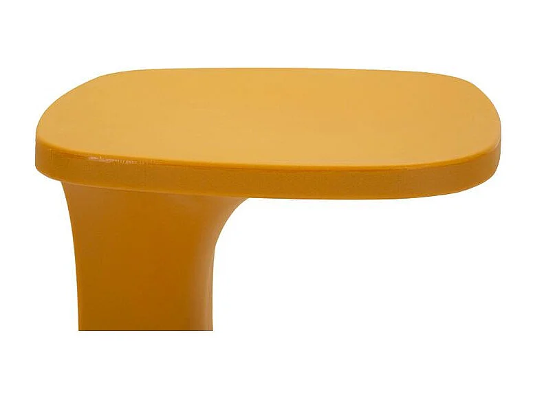 Table d'appoint ibiza moutarde 42 x 42x52