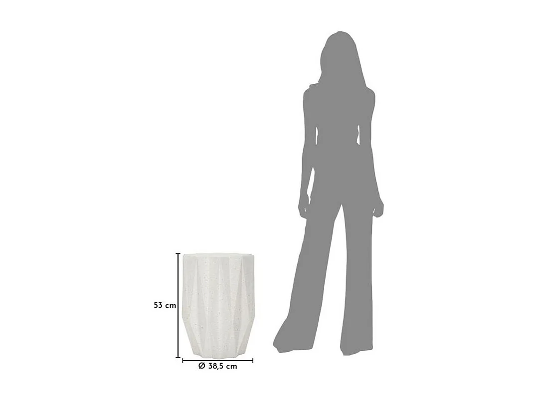 Table d'appoint étoile cm ø 38,5 x 53