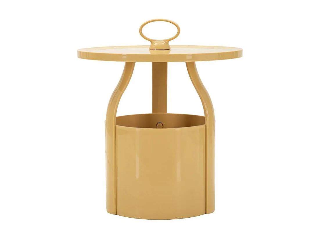 Table d'appoint iris crème cm ø 44 x 43