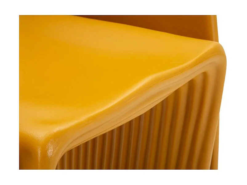 Fauteuil sable moutarde 65x57,5x76 (hauteur d'assise 45cm)