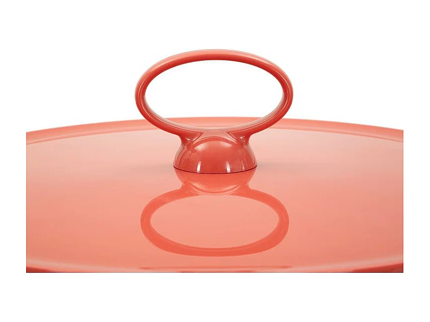 Table d'appoint iris rouge cm ø 44 x 43