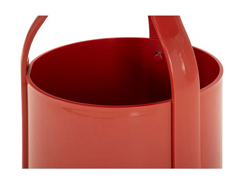 Table d'appoint iris rouge cm ø 44 x 43