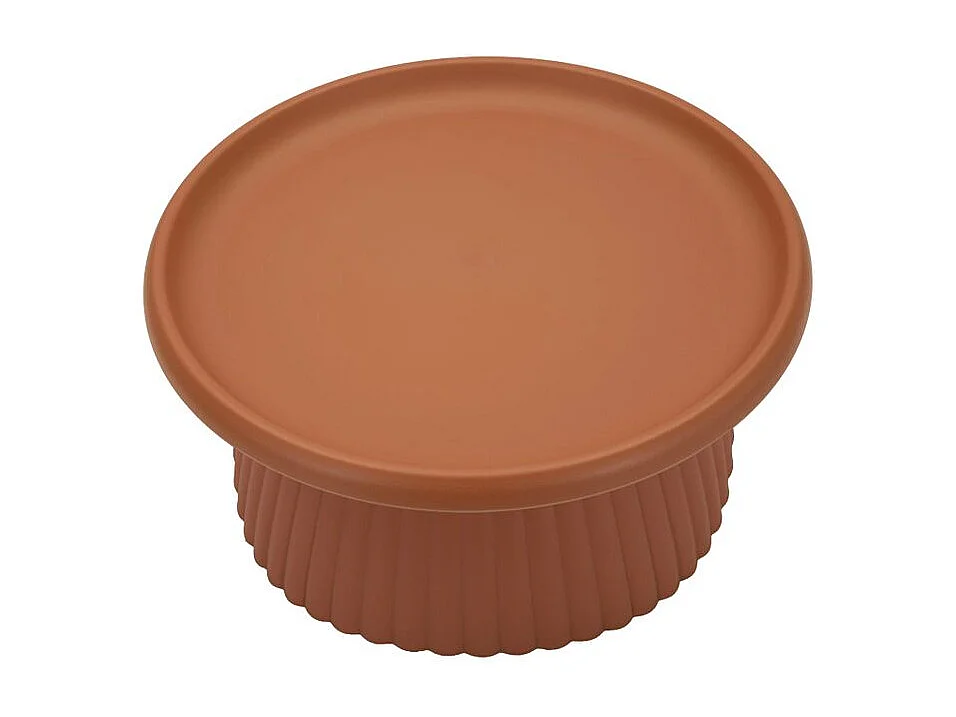 Table basse geax rouge cm ø 70x35