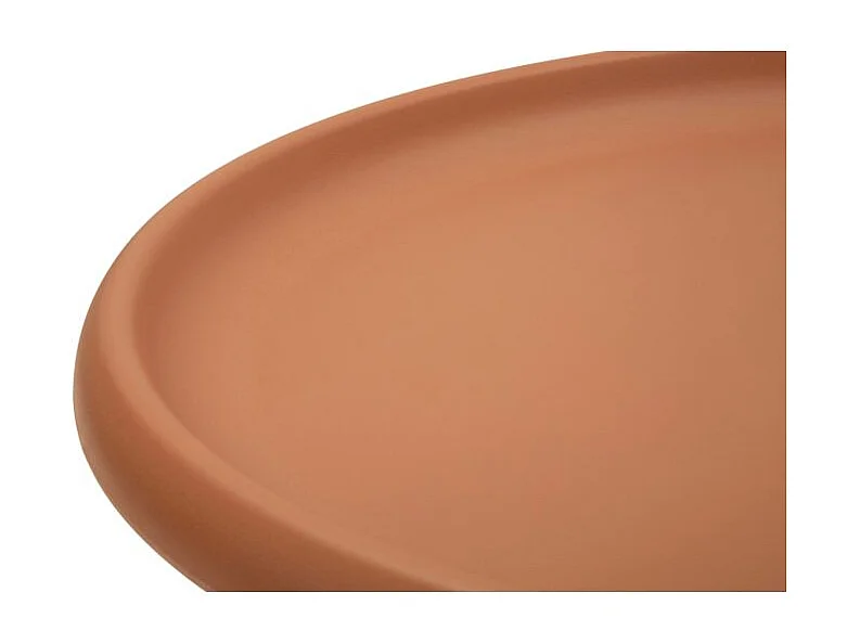 Table basse geax rouge cm ø 70x35