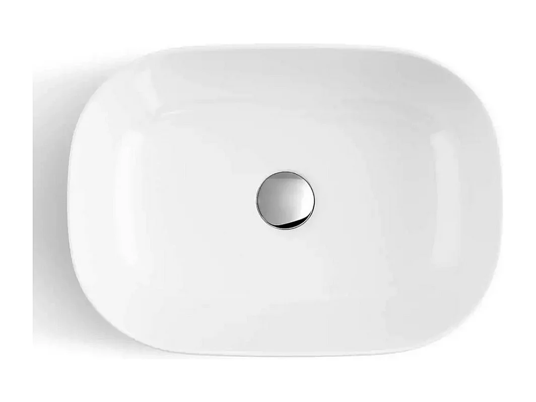 Szafka łazienkowa wisząca 60 cm z umywalką - ryflowany front - kaszmir - 2 szuflady - TIBU