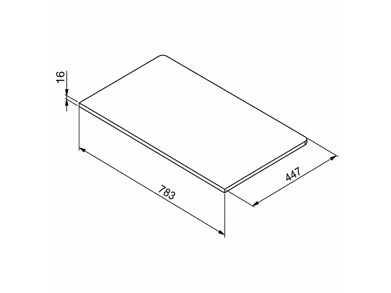 Szafka pod umywalkę z 2 szufladami – biały połysk – AUSTIN – 79 x 82 x 45 cm – szafka łazienkowa z cichym domykaniem